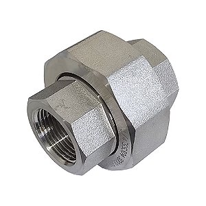 União Desmontável NPT em Aço Inox 316