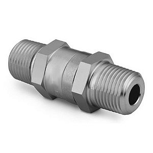 Válvula de Retenção Macho NPT em Aço Inox 316