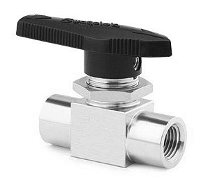 Válvula de esfera NPT 1000 PSI em Aço Inox 316