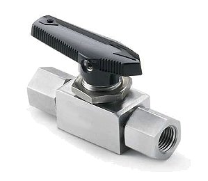 Válvula de esfera NPT 1000 PSI em Aço Inox 316