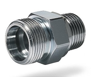 Conector DIN 8424 Macho NPT em Aço Inox 316