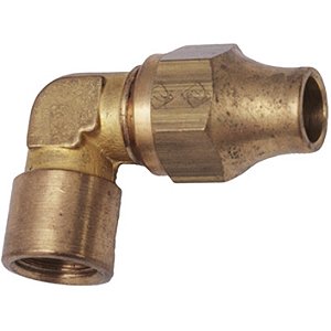 Cotovelo Fêmea NPT SAE 45º