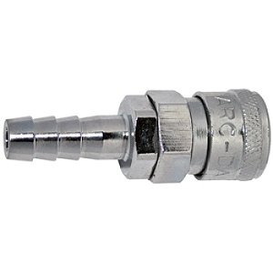 Engate Rápido Niquelado com Espigão para Mangueira