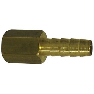 Espigão Fixo Latão Para Mangueira Rosca Fêmea NPT