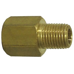 Adaptador Macho x Fêmea Latão NPT