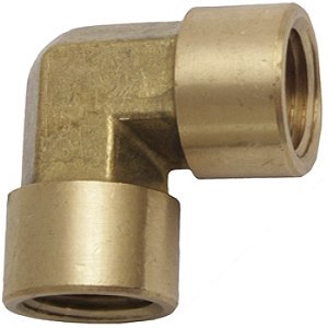Cotovelo Fêmea NPT Latão