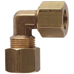 Cotovelo União em Latão