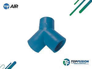 Te Y 45º em PPR para Ar Comprimido - Top Fusion