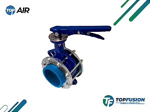 Válvula Borboleta em PPR Para Ar Comprimido - Top Fusion