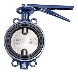 Válvula Borboleta Wafer Ferro Nodular Classe 150 Com Alavanca– API 609