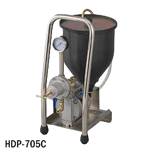 Bomba de Diafragma HDP-705C com Regulador, Pescador, Suporte e Reservatório 5L Anest Iwata