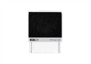 Carimbo Glitter Preto
