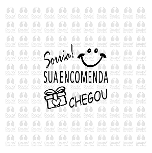 Sorria sua Encomenda Chegou