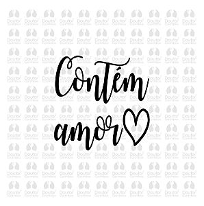 Contém amor coração