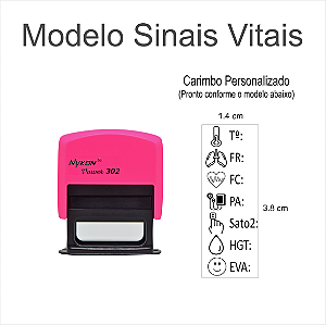 Carimbo Sinais Vitais