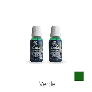 Tinta verde para carimbo