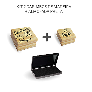 Kit Hoje tem Burgue