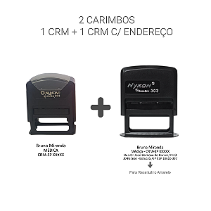 Carimbo Médico e Receituário Amarelo