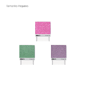 Carimbo Glitter Pequeno Todas as Cores