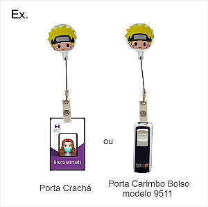 Porta Crachá Naruto