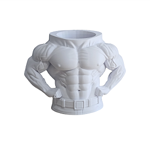 Porta Objeto Musculoso Branco