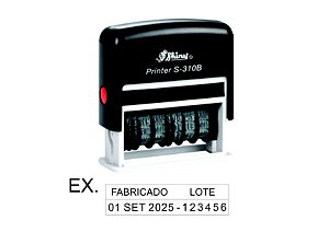 Carimbo Datador com Numerador e texto