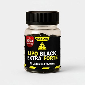 Lipo Black Extra Forte 30 cápsulas