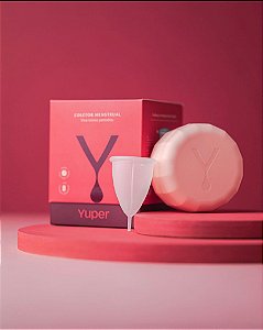 Coletor Menstrual Yuper - Sem Pigmento