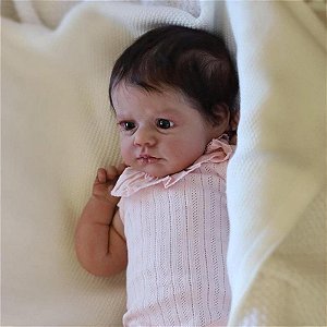 BEBÊ REBORN REALISTA FOFURINHA TODA EM SILICONE EXCLUSIVA - Maternidade  Mundo Baby Reborn