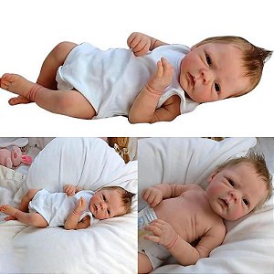 Bebe Reborn Corpo de Silicone - Dondoquinha Reborn - Bebê Reborn