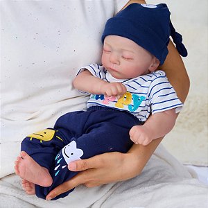 Bebê Reborn de Silicone Bruninho