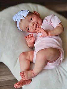 Bebê Reborn Menino 100% Silicone- Noah (Pronta Entrega) - Dinda