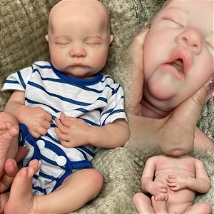 Bebê Reborn Molinho Rafa 40 cm