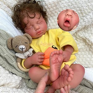 Bebê Reborn Silicone Solido Fernando