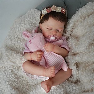 Bebê Reborn Recém Nascida Poliana