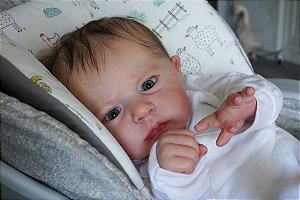 Bebê Reborn Menino Realista Recém Nascido Silicone Banho