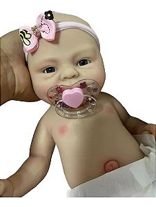 Boneca Bebê Reborn Corpo Inteiro De Silicone Pronta Entrega