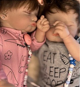 Bebê Reborn Casal de Gemeos