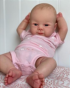 Bebe reborn realista silicone menina - Dondoquinha Reborn - Bebê