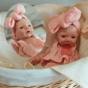 Bebê Reborn De Silicone Solido Rubi