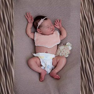 Bebê Reborn Menina Realista Lily