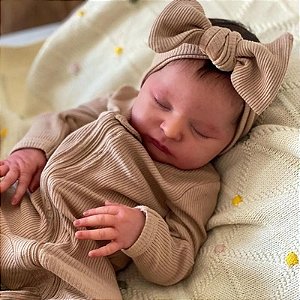 Bebê Reborn Recem Nascida Alicia
