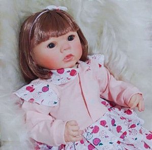 Boneca Bebê Reborn Angelica