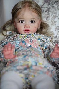 Bebê Reborn Realista Agatha 60 cm