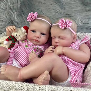 Bebê Reborn Gemêas Jade e Jane
