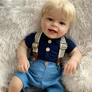 Bebê Reborn Realista Menino Lucas