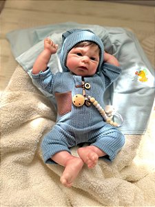Bebê Reborn Menino Realista Paulinho