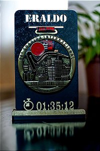 Porta Medalha Individual Personalizado em madeira mdf