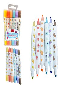KIT MARCA TEXTO PERFUMADO DUAS PONTAS FRUITS