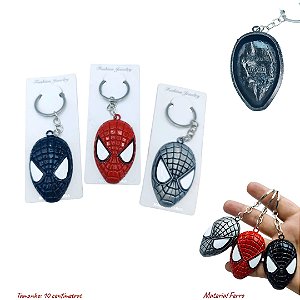 CHAVEIRO METAL SUPERLUXE HOMEM ARANHA - UNIDADE CORES DIVERSAS